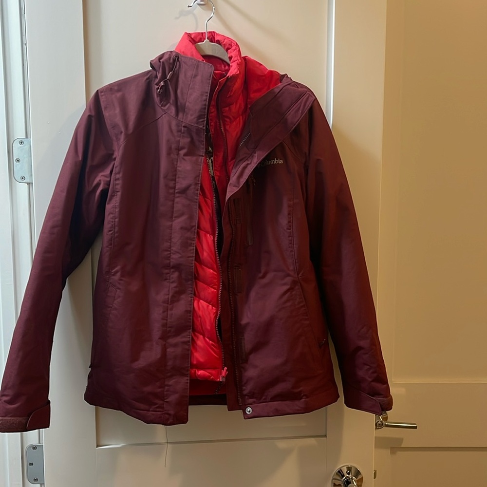Warm winter parka